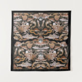 ポンペイ海 – シーライフシーン航海の タペストリー (正面(横))