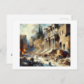 ポンペイ遺跡 ポストカード (正面/裏面)