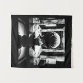 ポンペイ風呂の展示用タペストリー タペストリー (正面(横))