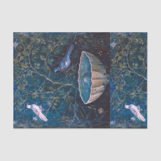 ポンペイ・コレクション/庭の鳩 薄葉紙 (正面)