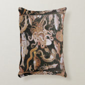 ポンペイ・コレクション/海 – シーライフシーン アクセントクッション (正面(垂直))