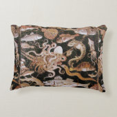 ポンペイ・コレクション/海 – シーライフシーン アクセントクッション (裏面)