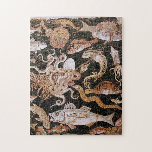 ポンペイ・コレクション/海 – シーライフシーン ジグソーパズル (縦)