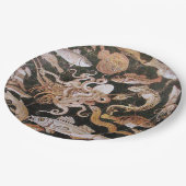 ポンペイ・コレクション/海 – シーライフシーン ペーパープレート (アングル)