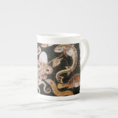 ポンペイ・コレクション/海 – シーライフシーン ボーンチャイナマグカップ (正面右)