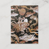 ポンペイ・コレクション/海 – シーライフシーン 名刺 (裏面)