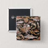 ポンペイ・コレクション/海 – シーライフシーン 缶バッジ (正面&裏面)