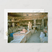 ポンペイ、一部の発掘された成果物 ポストカード (正面/裏面)