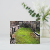 ポンペイ – 家の廃墟 ポストカード (スタンド正面)