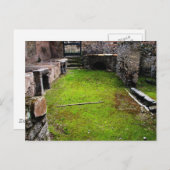 ポンペイ – 家の廃墟 ポストカード (正面/裏面)