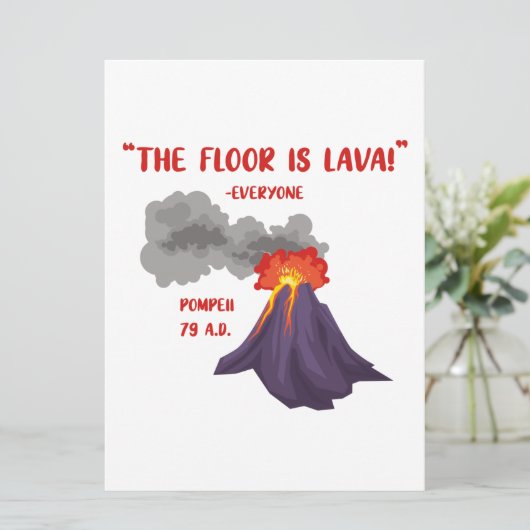 ポンペイ 床は溶岩 セーブザデート (スタンド正面)