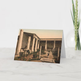 ポンペイ、Vettiのメッセージカードの家のPeristyle カード