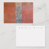 ポンペイOchre壁ありがとうノートカード ノートカード (正面/裏面)