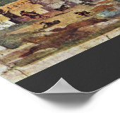 ポンペジャニシェの聖なる木の風景 ポスター (角)