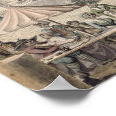 ポンポンの山々とプロメナーダー ポスター (角)