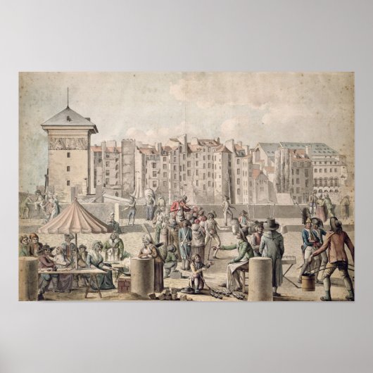 ポンポンの山々とプロメナーダー ポスター (正面)