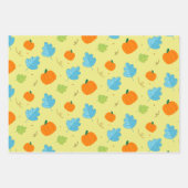 ポンポン ラッピングペーパーシート (正面3)