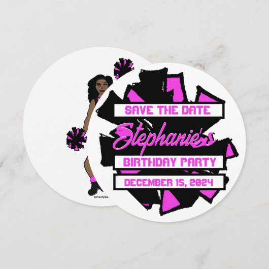 ポンポン #3 招待状 (正面/裏面)