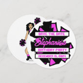 ポンポン #4 招待状 (正面/裏面)