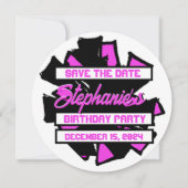 ポンポン #4 招待状 (正面)