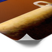 ポンメルで体操をする若い男 ポスター (角)