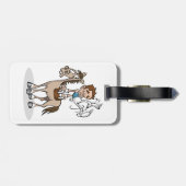 ポンメルホース体操ラゲッジタグ ラゲッジタグ (裏面横)