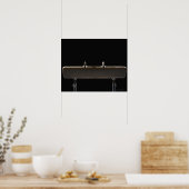 ポンメル馬 ポスター (キッチン)