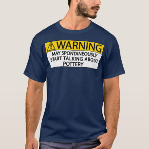 ポン警告トについて話し始めるかもしれない Tシャツ