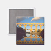 ポン・デュ・ガード、ガドン・リバー、ガール、ランジェドク、 マグネット (正面/裏面)