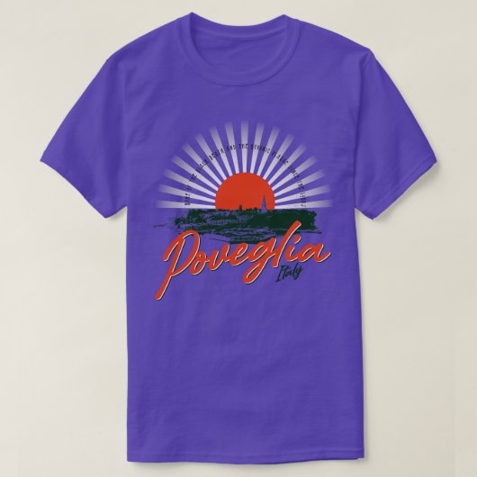ポヴェグリア Tシャツ (デザイン正面)