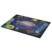 ポーのまわりにル·クリー·フィッシュ カッティングボード (角)