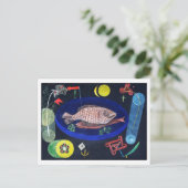 ポーのまわりにル・クリー ポストカード (スタンド正面)