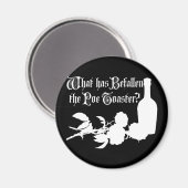 ポーのトースターが倒れたもの マグネット (正面/裏面)