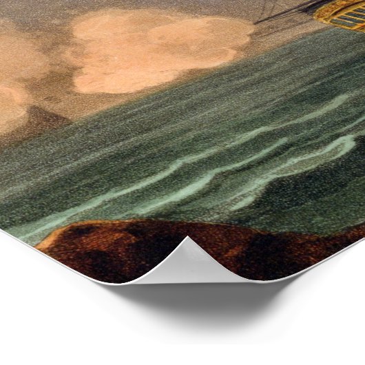 ポーの港からハーマイオニーを切り抜く ポスター (角)