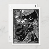 ポーの神秘と想像の物語 ポストカード (正面/裏面)