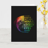 ポーもしグお前信じは、魂を愛する カード (黄色い花)