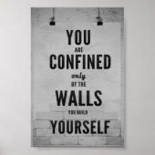 ポーやる気を起こさせるスター ポスター (正面)