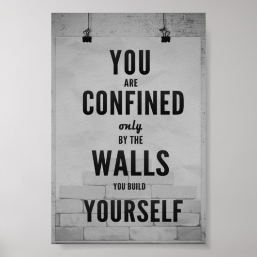 ポーやる気を起こさせるスター ポスター (正面)