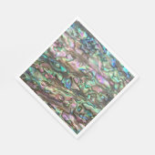 ポーアシェルアワビ自然昼食紙ナプキン スタンダードランチョンナプキン (角)