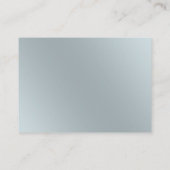 ポーアシェル&ウェーブウェディングレセプションカード エンクロージャーカード (裏面)