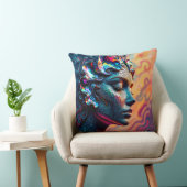 ポーアレインボー素晴らしアワロンシーサイレンマーメイド クッション (椅子)