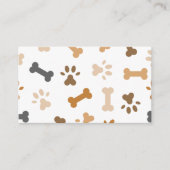 ポーアンドボーンプリント 名刺 (正面)