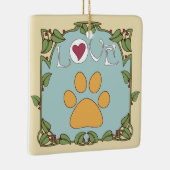 ポーアールヌーボー セラミックオーナメント (右)