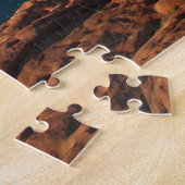 ポーウェル湖、グレン・キャニオン、早朝 ジグソーパズル (側面)