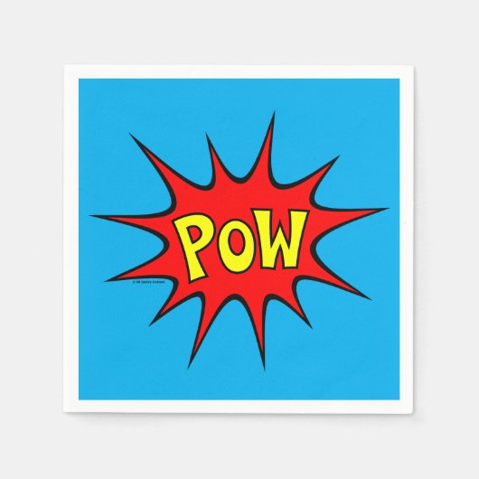 ポーウ！ スタンダードカクテルナプキン (正面)