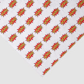 ポーウ! – スーパーヒーロー漫画ブックレッド/イエローバブル 薄葉紙 (詳細)