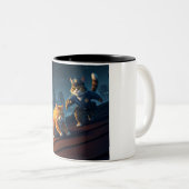 ポーエンフォースメント：二音セラミックマグカップ ツートーンマグカップ (正面右)