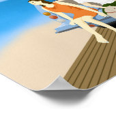 ポーオンビーチ ポスター (角)