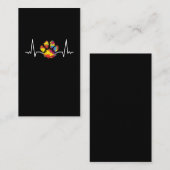 ポーカラフルト・ハートビートラブアニマル 名刺 (正面/裏面)