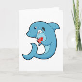 ポーカーでシャークとポーカーカード カード (正面)